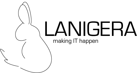 Lanigera: Making IT Happen logo